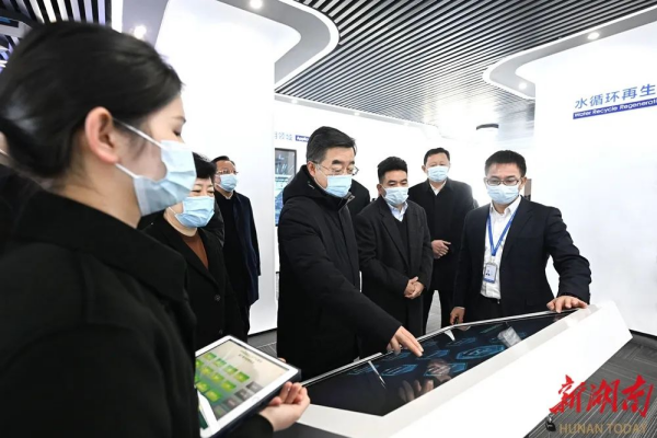 湖南省委書記張慶偉寄語中偉：加快發(fā)展、做強(qiáng)做大！